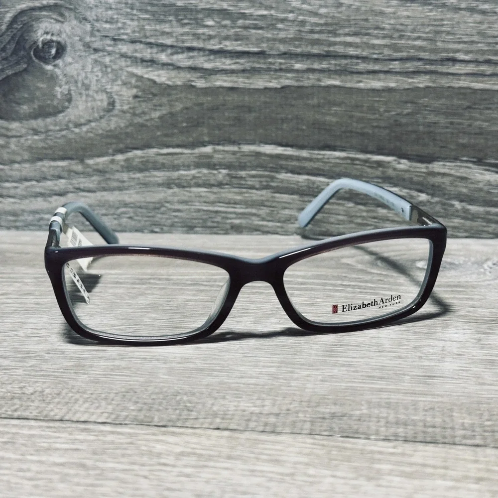 Elizabeth Arden EA 1148-2 Eyeglass Frames Womens 54-16-135 Purple Rectangular